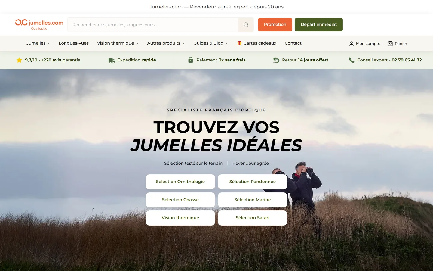 Site internet Jumelles.com